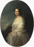Winterhalter Francois Xavier Portrait of Countess Sophia Bobrinskaya  - Hermitage